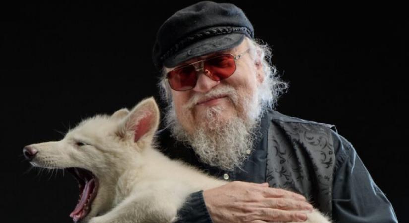 George R. R. Martin találkozott a rémfarkasokkal
