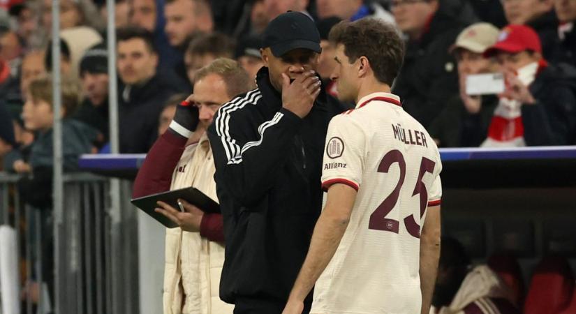 A Bayern edzője elárulta, miért csak a kispadon kezdett Thomas Müller