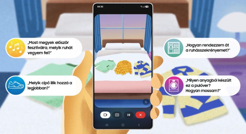A Gemini Live frissítésével érkeznek az élő vizuális funkciók a Galaxy S25 -ös készülékekre