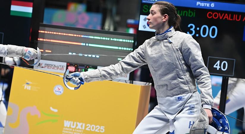 Vívó Junior vb: Kónya Csengéék a negyedik helyen zártak