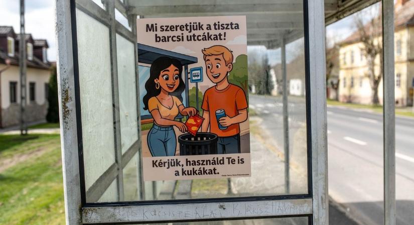 Barcs szebb tisztán – plakátkampány indult a városban