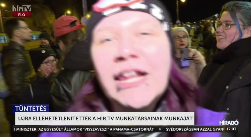 Újra ellehetetlenítették a Hír Tv munkatársainak a munkáját  videó