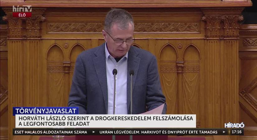 Horváth László szerint a drogkereskedelem felszámolása a legfontosabb feladat videó