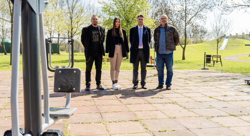 Megújult a Somogyi-domb melletti fitneszpark