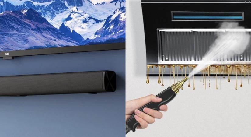 Cafago akciók: Redmi TV hangszóró és kompakt 2500 W-os gőztisztító jó áron
