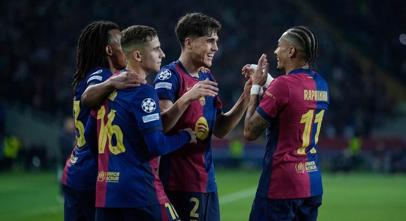 A Barca kiütötte a Dortmundot, a PSG hátrányból fordított a BL-ben