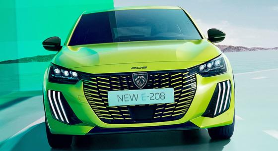 Nagyobb hatótávval támad a legújabb elektromos Peugeot 208