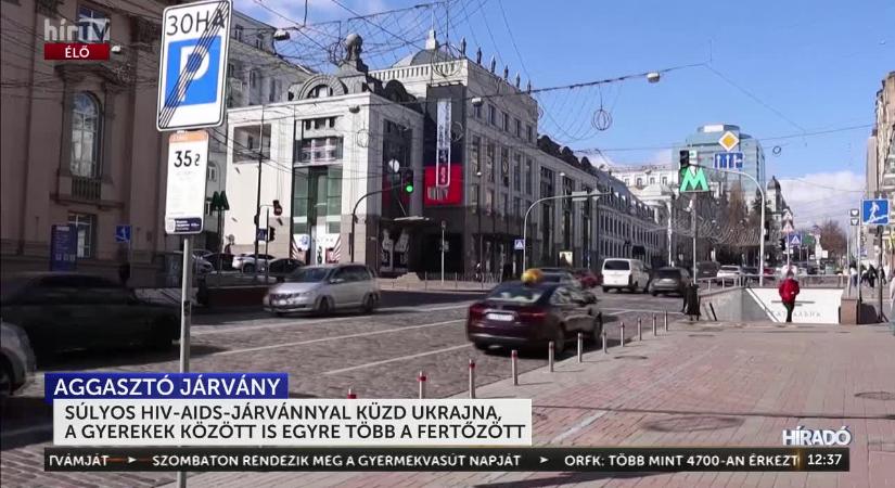 Ukrajnában terjed a HIV-vírus, a gyerekek között is egyre több a fertőzött  videó