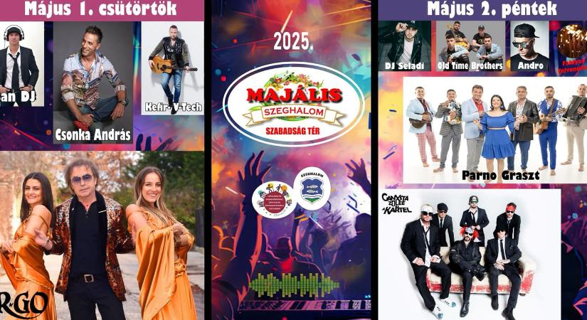 Majális 2025 Szeghalom