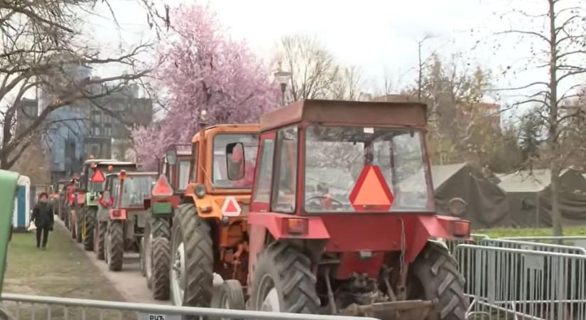 Elrendelték a Ćacilandnél parkolt traktorok megrongálóinak a letartóztatását