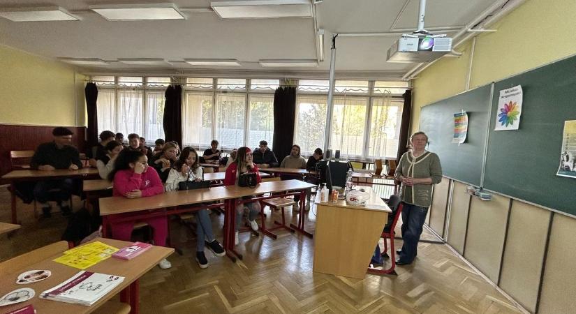 Egészségnapot tartottak a barcsi szakképzőben