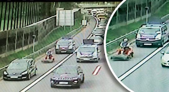 Feltévedt a fűnyírójával az autópályára egy linzi nyugdíjas