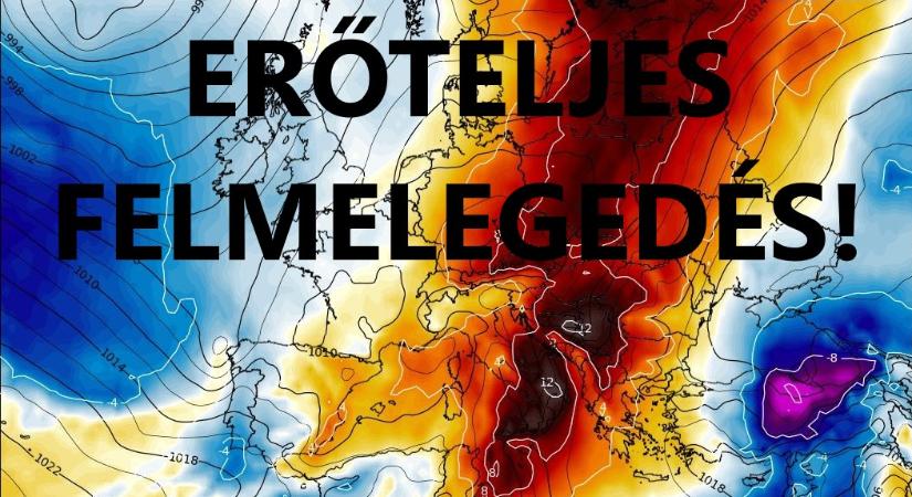 Erőteljes melegedés!
