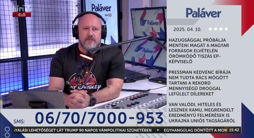 Paláver: Hazugsággal próbálja menteni magát a tiszás EP-képviselő  videó
