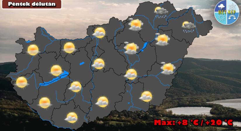 Pénteken marad a szeles idő