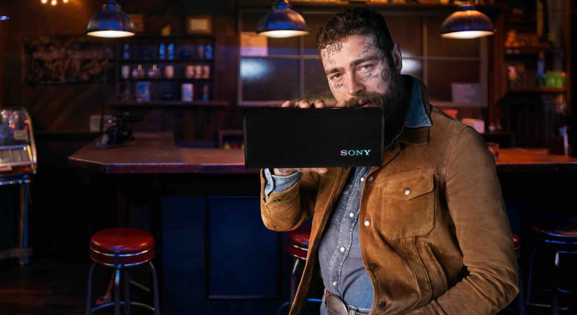 A Sony a globális szupersztár Post Malone-nal együttműködve bemutatja az ULT POWER SOUND három új hangszóróját