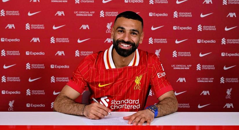 Mohamed Szalah hosszabbított a Liverpoollal!