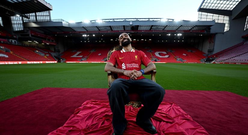 Még két évig marad Szalah Szoboszlai Dominik csapattársa a Liverpoolban