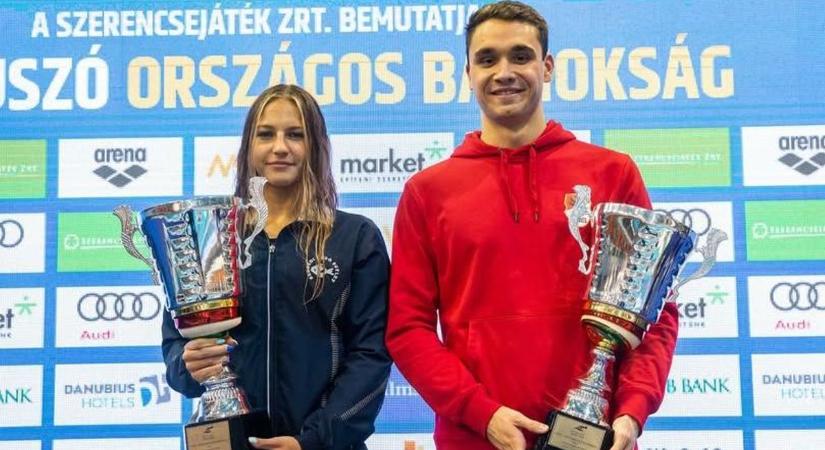 Sztárpár az uszodában: Pádár Nikolett rabolta el Milák Kristóf szívét