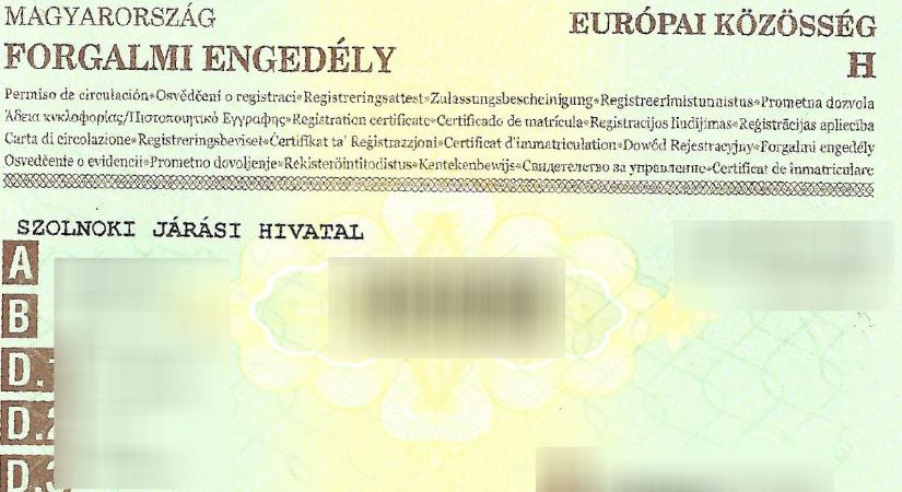 Megváltozott a forgalmi engedély – tudod, mi tűnt el róla?