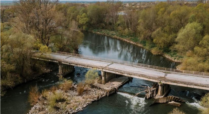 Lebontásra kerül a garamszentgyörgyi híd