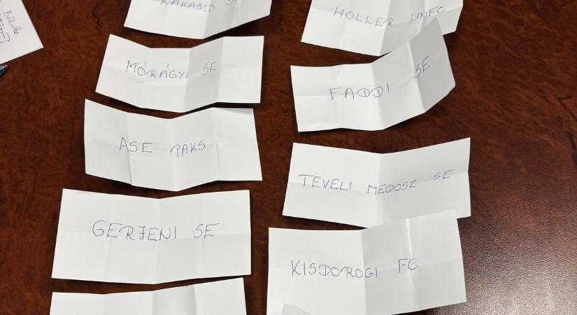 Elkészítették a Tolna Vármegyei Kupa nyitókörének sorsolását