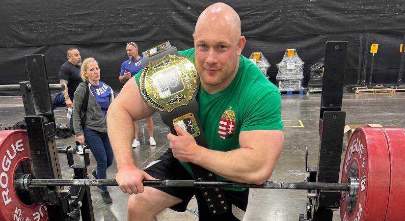 Először lett magyar bajnoka az Arnold Classicnak, Buda Ricsi 430 kilót nyomott ki