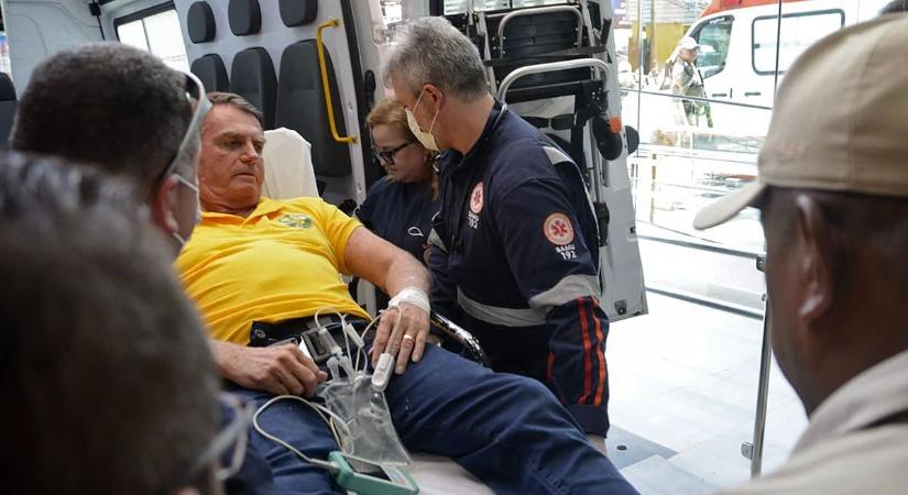 Kórházba került Jair Bolsonaro volt brazil elnök, rohammentőt kellet hívni hozzá (VIDEÓ)