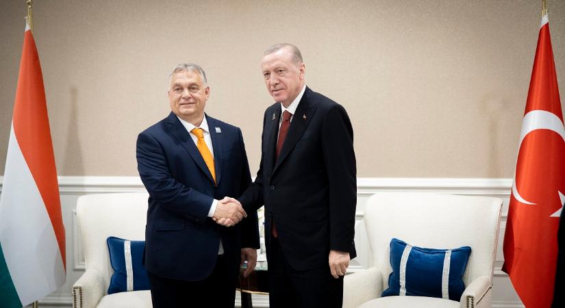 Orbán Viktor Erdogannal tárgyalt