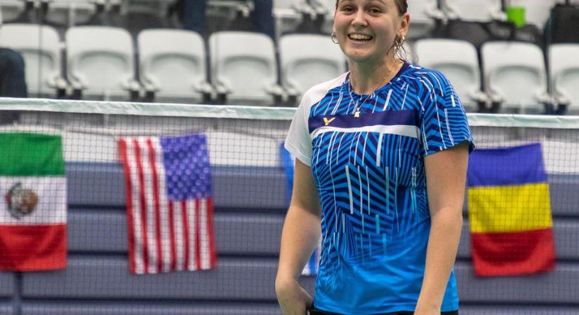 Sándorházi Vivien sporttörténelmet írt a tollaslabda Eb-n