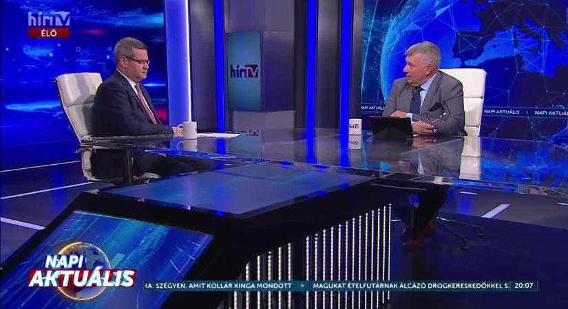 Napi aktuális - Takács Péter: Kollár Kinga szerint pozitív, hogy kórházfelújítások maradnak el az uniós szankciók miatt  videó