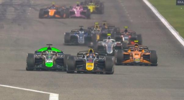Marti utolsó körös előzéssel győzött az F2-es sprinten