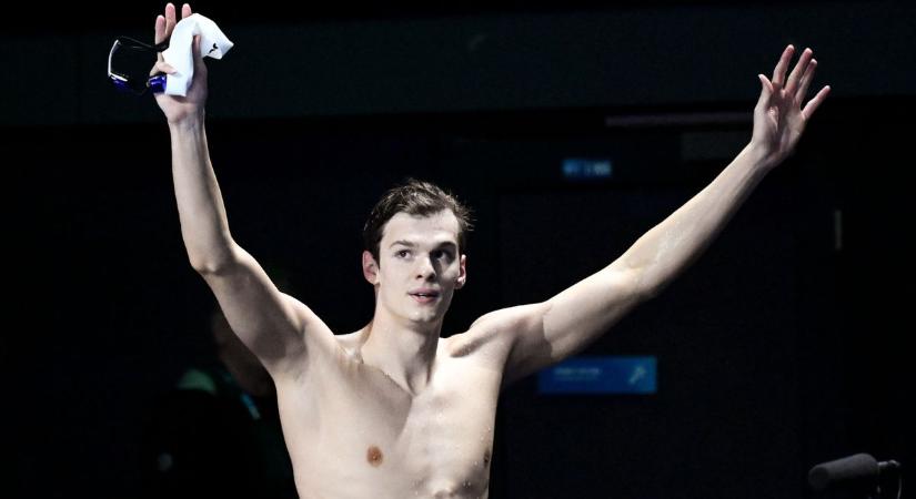 Ezt látni kell: Kós Hubert megverte az olimpiai bajnok Milák Kristófot a kaposvári úszó ob-n! (VIDEÓ)