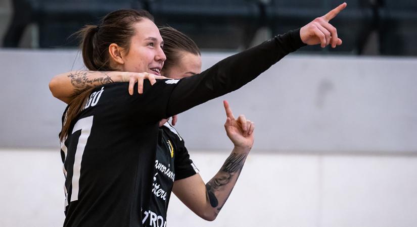 Fölényes győzelemmel fejezték be az alapszakaszt a DEAC női futsalosai
