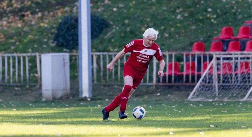 A 64 éves kéthelyi Fekete László is betalált