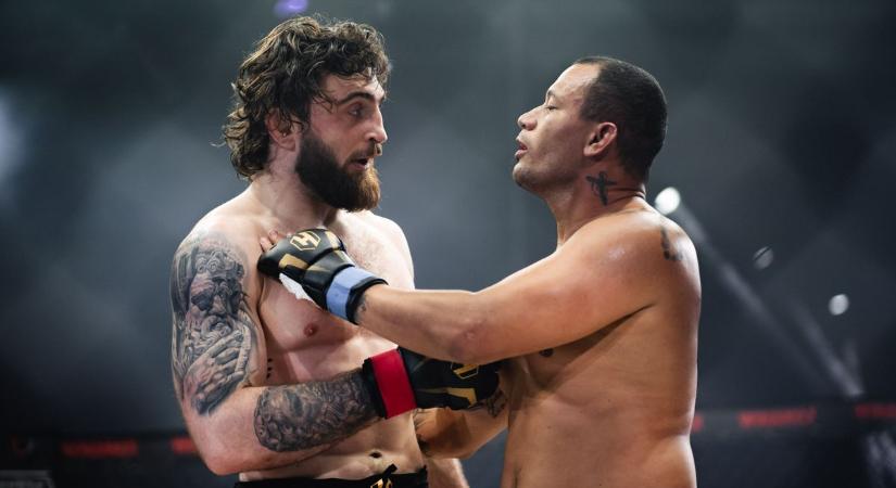 Fantasztikus hangulat ifjabb Növényi Norbert mérkőzésén a győri Hexagone MMA gálán - képgaléria, videó