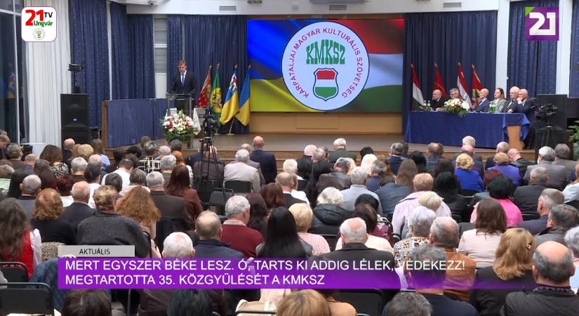 Aktuális - Megtartotta 35. közgyűlését a KMKSZ (videó)