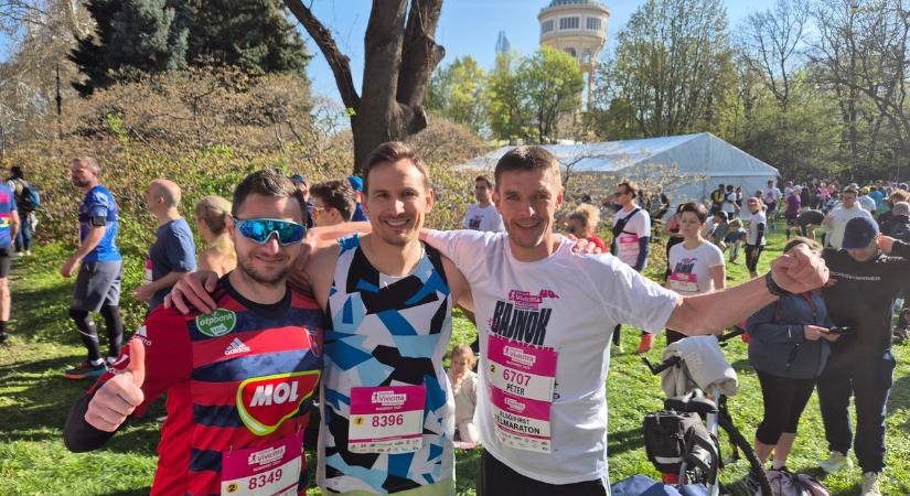 A 40. Telekom Vivicittá Félmaratonon is rajthoz állt a Vidi sportos újságírója