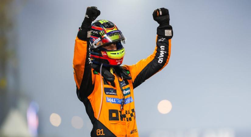 Piastri tükörsimán nyerte a Bahreini Nagydíjat, de a McLaren dupla győzelme elmaradt