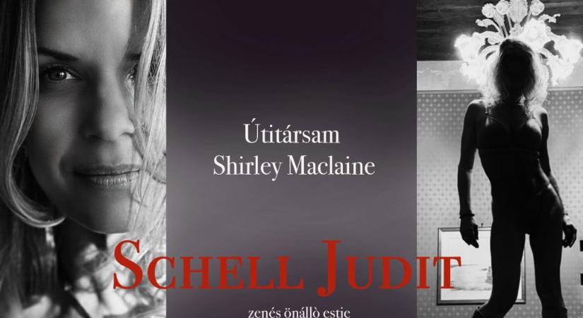 Utazás Shirley MacLaine-nel – első önálló estjére készül Schell Judit