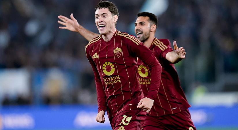 Serie A: Soulé hatalmas góljával mentett pontot az AS Roma a városi derbin! – videóval