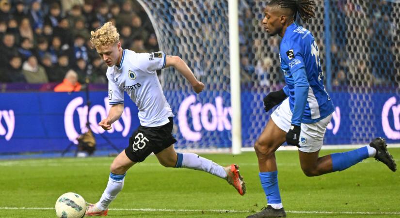 Jupiler League: rangadót nyert a Bruges, egy pontra megközelítette a Genket