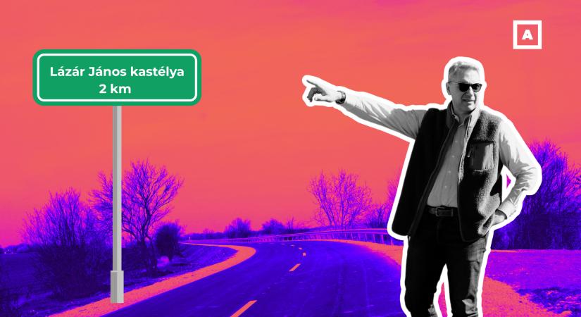 Egy utat sem újítottak fel olyan alaposan, mint a Lázár János kastélyához vezetőt