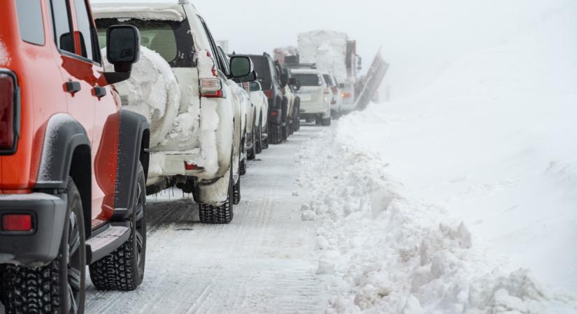 Óriási havazás jön: 1,5 méter hó is leeshet ebben a térségben húsvétkor