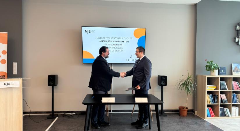 Újabb sikeres projekt a Neumann János Egyetemen