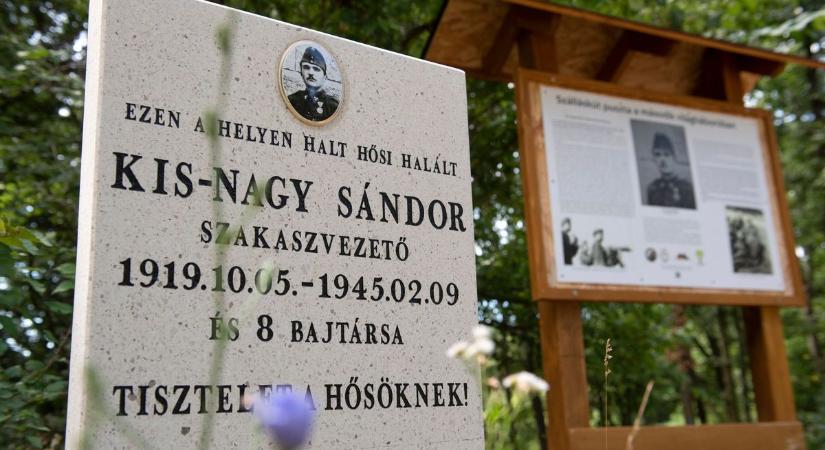 Felújították, rendbe tették a hős huszárok sírjait