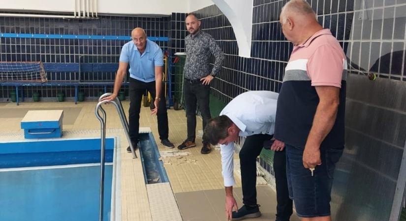 Megint nem használható a körmendi tanuszoda