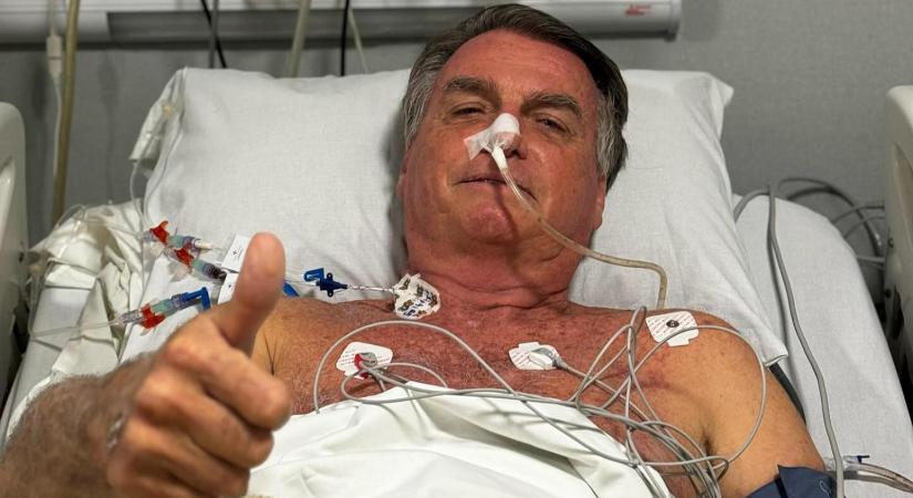 Megműtötték Jair Bolsonaro volt brazil elnököt