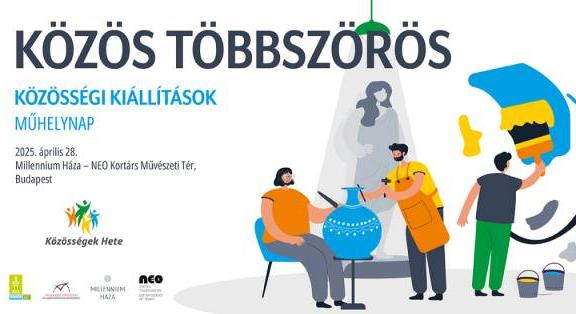 FELHÍVÁS - KÖZÖS TÖBBSZÖRÖS. KÖZÖSSÉGI KIÁLLÍTÁSOK. Műhelynap a Múzeumi Oktatási és Módszertani Központtól 2025. április 28-án