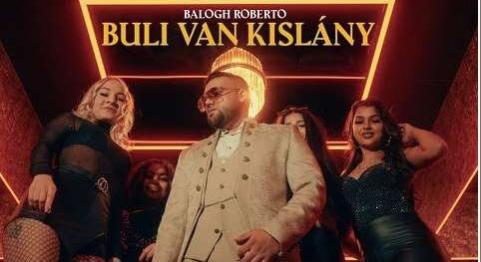 Tűzbe hozza a közönséget Balogh Roberto új dala: Buli van kislány